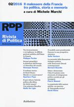 Rivista di politica (2016). Vol. 2: Il malessere della Francia tra politica, storia e memoria