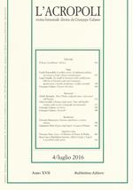 L'acropoli (2016). Vol. 4