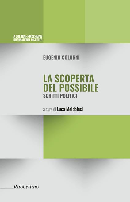 La scoperta possibile. Scritti politici - Eugenio Colorni - copertina