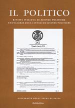 Il politico. Rivista italiana di scienze politiche (2016). Vol. 2