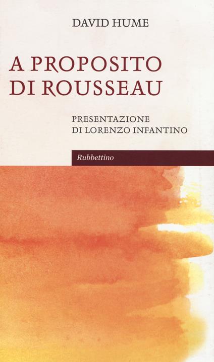 A proposito di Rousseau - David Hume - copertina