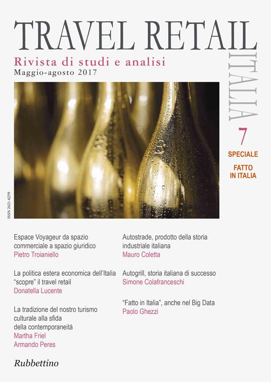Travel retail Italia (2017). Vol. 7 - copertina
