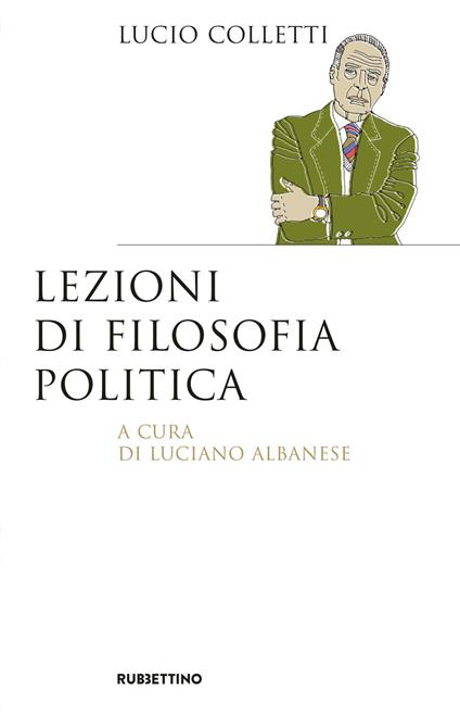 Lezioni di filosofia politica - Lucio Colletti - copertina