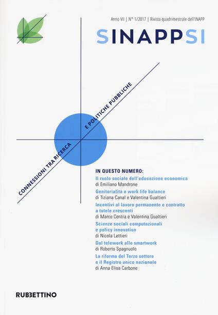 Sinappsi (2017). Vol. 1 - copertina