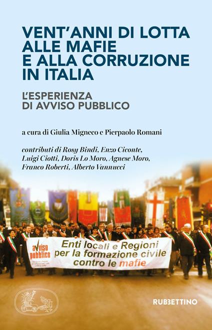 Vent'anni di lotta alle mafie e alla corruzione in Italia - copertina