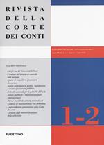 Rivista della corte dei conti (2018). Con Indice annuale 2017. Vol. 1-2: Gennaio-Aprile.
