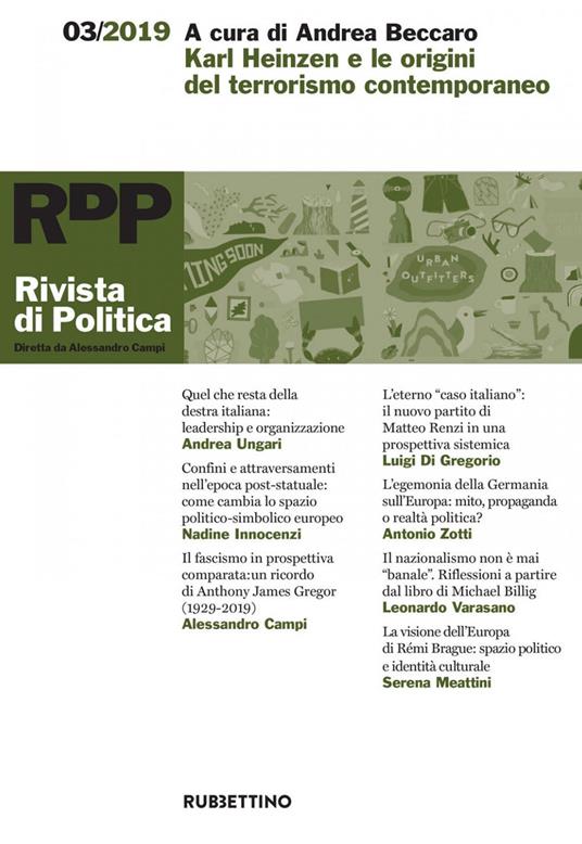 Rivista di politica (2019). Vol. 3 - Andrea Beccaro - ebook