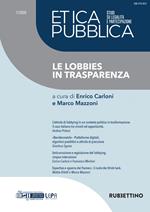 Etica pubblica. Studi su legalità e partecipazione (2020). Vol. 1: Etica pubblica. Studi su legalità e partecipazione (2020)