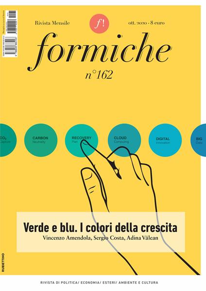 Formiche (2020). Vol. 162: Verde e blu. I colori della crescita. - copertina