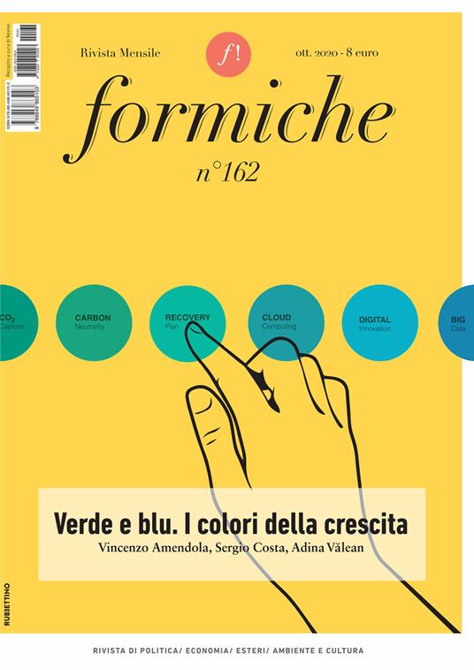 Formiche (2020). Vol. 162: Verde e blu. I colori della crescita. - copertina