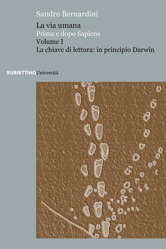 La via umana. Prima e dopo Sapiens. Vol. 1: La chiave di lettura: in principio Darwin - Sandro Bernardini - copertina