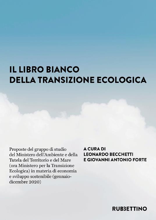 Il libro bianco della transizione ecologica - copertina