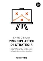 Principi attivi di strategia. Confezione da 12 pillole (di varia dimensione e colore)