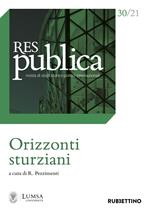 Res publica (2021). Vol. 30: Orizzonti sturziani.