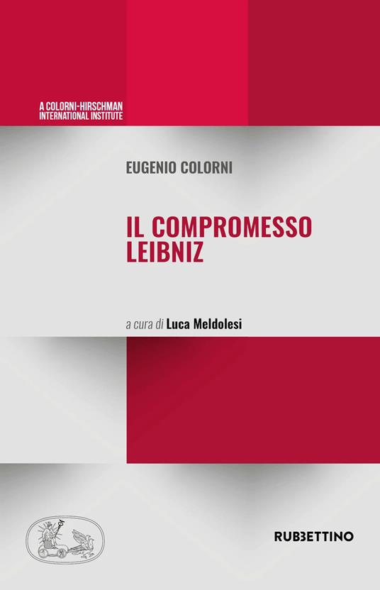Il compromesso Leibniz - Eugenio Colorni - copertina