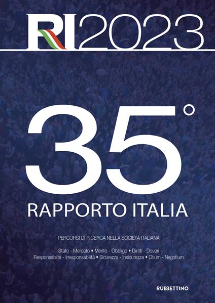 35° Rapporto Italia 2023. Percorsi di ricerca nella società italiana - copertina