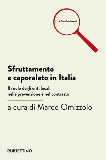 Sfruttamento e caporalato in Italia. Il ruolo degli enti locali nella prevenzione e nel contrasto - copertina
