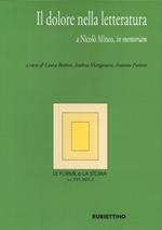 Le forme e la storia (2023). Vol. 2: Il dolore nella letteratura