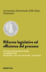 Riforme legislative ed efficienza del processo. Atti del Convegno di studi (Catanzaro, 23 giugno 2023)