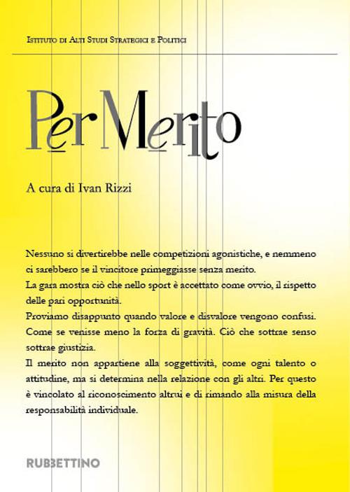 Per merito - copertina