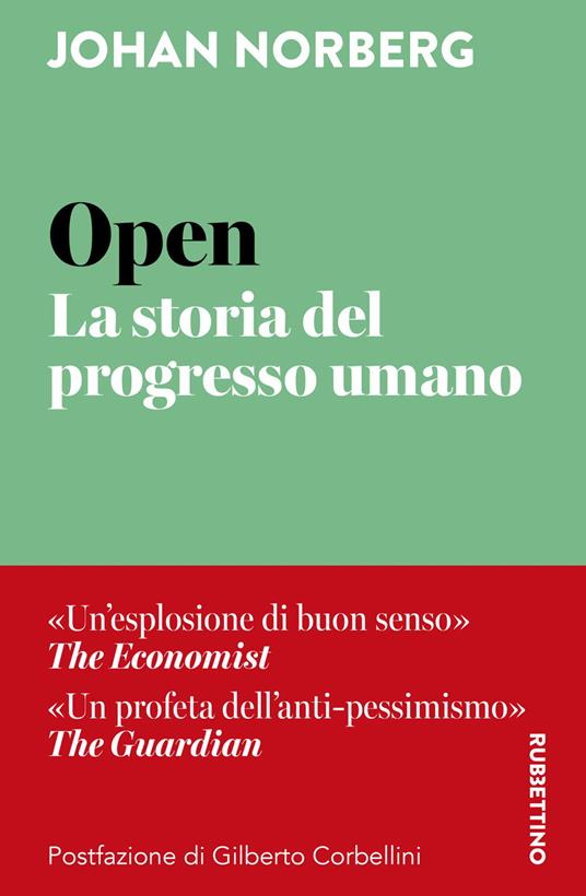 Open. La storia del progresso umano - Johan Norberg - copertina