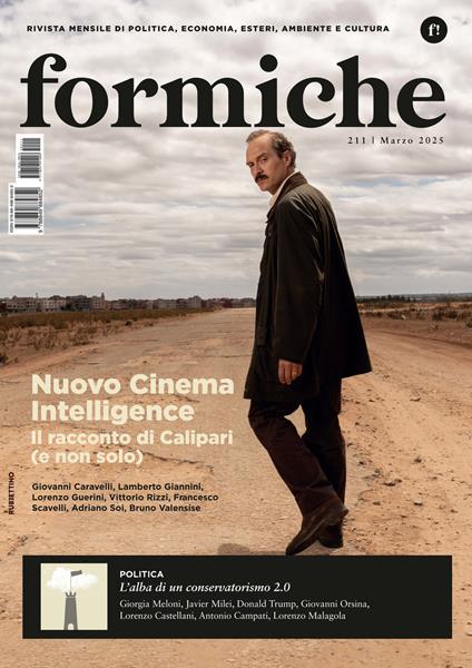 Formiche (2025). Vol. 211: Nuovo Cinema Intelligence. Il racconto di Calipari (e non solo) - copertina