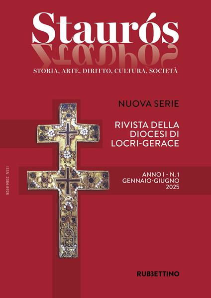 Staurós. Rivista storico-artistica della diocesi di Locri-Gerace (2025). Vol. 1: Gennaio-giugno - copertina