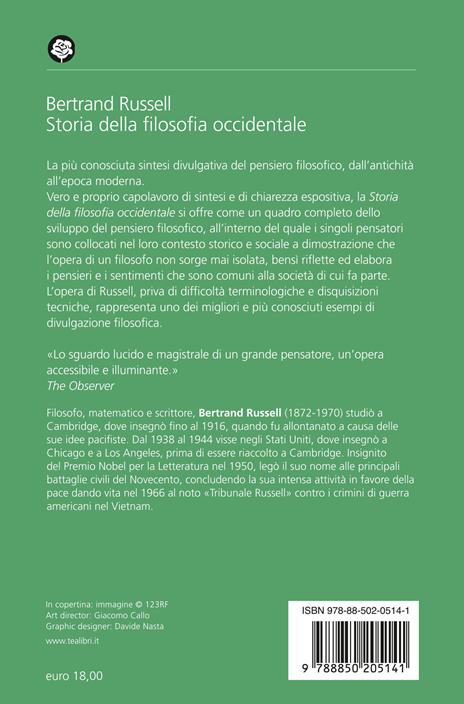 Storia della filosofia occidentale - Bertrand Russell - 2