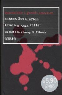 K come killer - Sue Grafton - copertina
