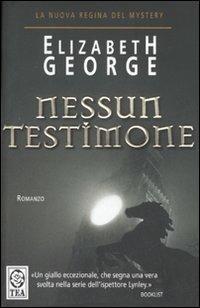 Nessun testimone - Elizabeth George - copertina