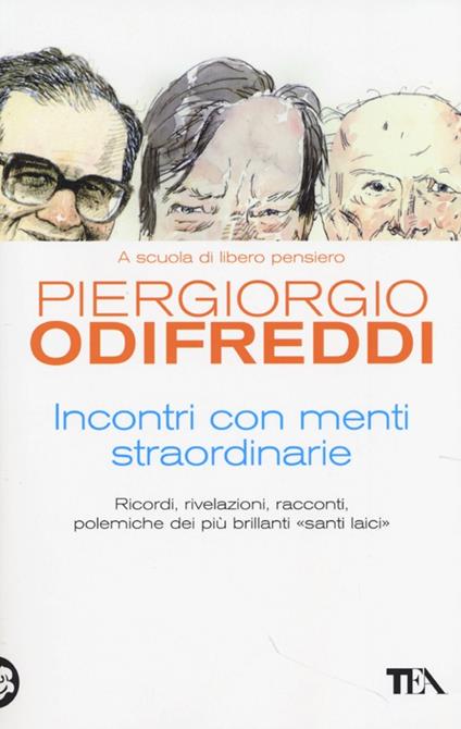 Incontri con menti straordinarie - Piergiorgio Odifreddi - copertina