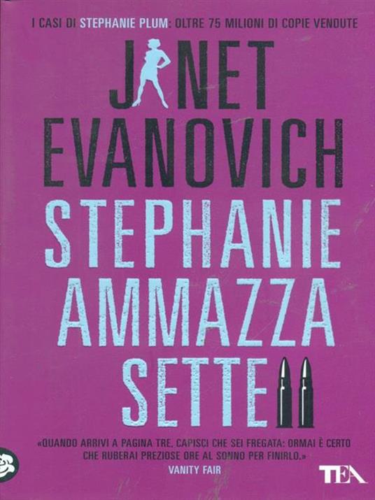 Stephanie ammazza sette - Janet Evanovich - copertina
