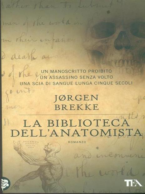 La biblioteca dell'anatomista - Jørgen Brekke - copertina