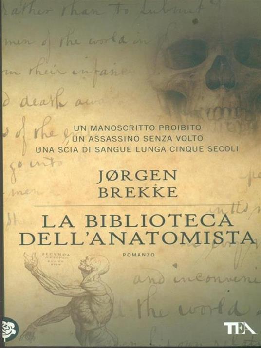 La biblioteca dell'anatomista - Jørgen Brekke - copertina