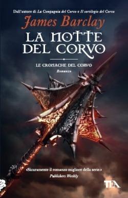 La notte del corvo - James Barclay - copertina