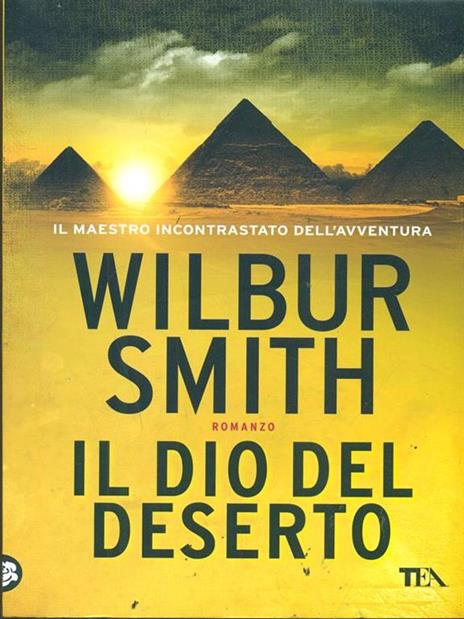 Il dio del deserto - Wilbur Smith - copertina