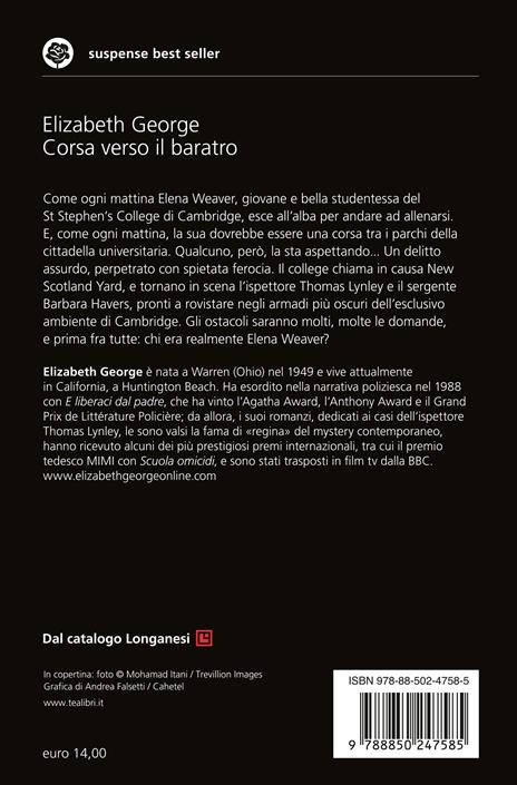 Corsa verso il baratro - Elizabeth George - 2