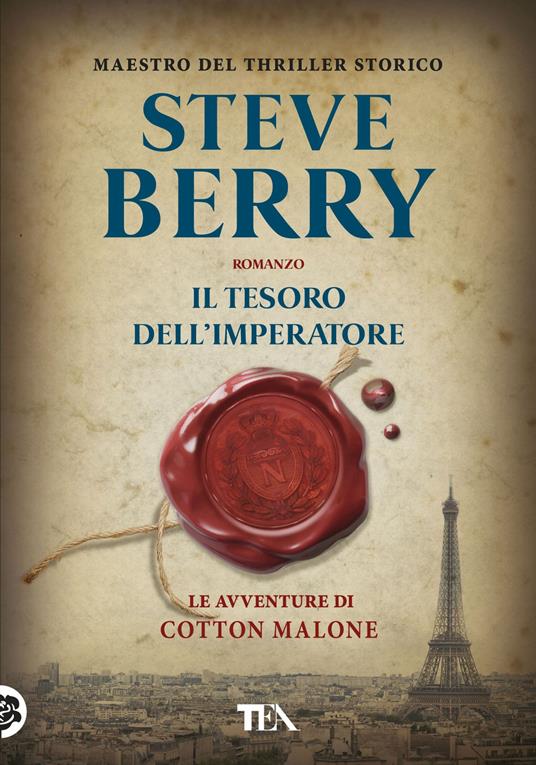 Il tesoro dell'imperatore - Steve Berry - copertina