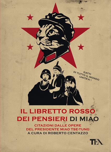 Il libretto rosso dei pensieri di Miao. Citazioni dalle opere del presidente Miao Tse-Tung - copertina