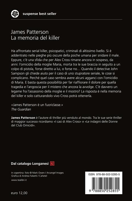 La memoria del killer - James Patterson - 2