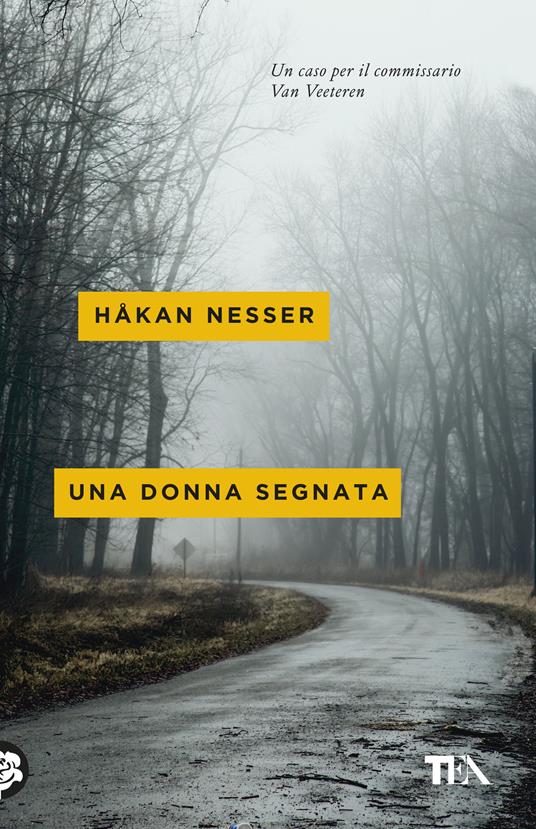 Una donna segnata - Håkan Nesser - copertina