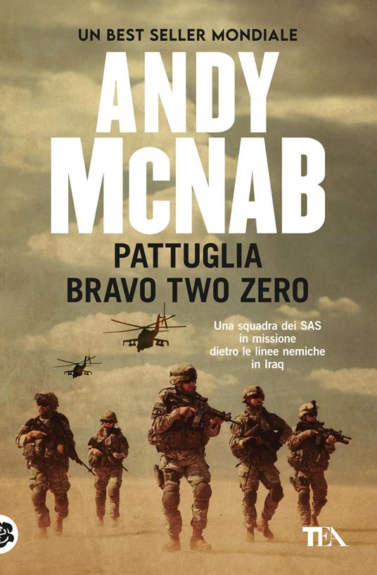 Pattuglia Bravo two zero - Andy McNab - copertina