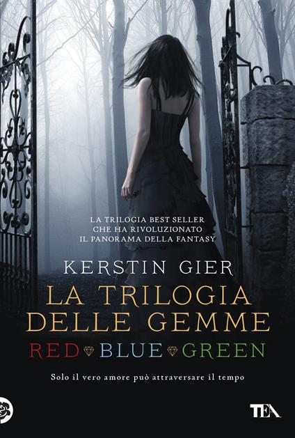 La trilogia delle gemme: Red-Blue-Green - Kerstin Gier - copertina