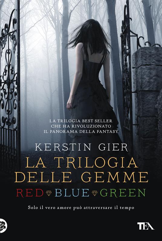 La trilogia delle gemme: Red-Blue-Green - Kerstin Gier - copertina