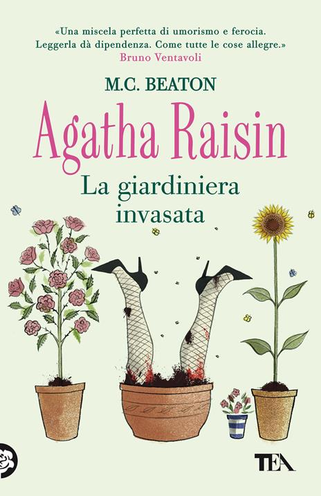 La giardiniera invasata. Agatha Raisin - M. C. Beaton - copertina
