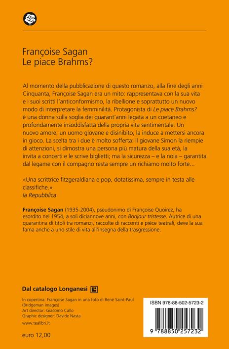 Le piace Brahms? - Françoise Sagan - 2
