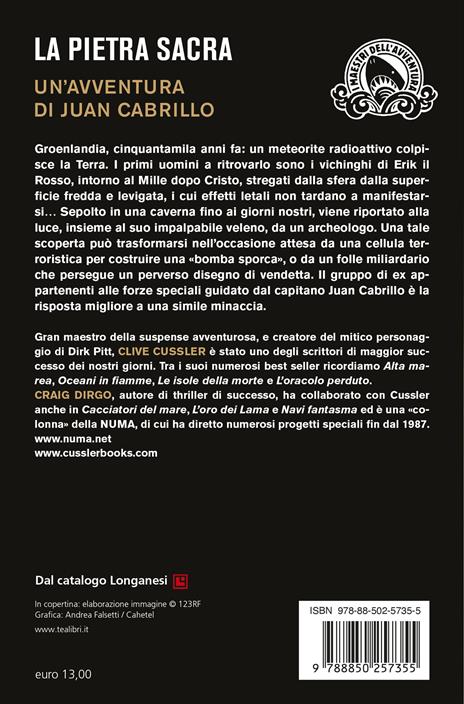 La pietra sacra - Clive Cussler,Craig Dirgo - 2