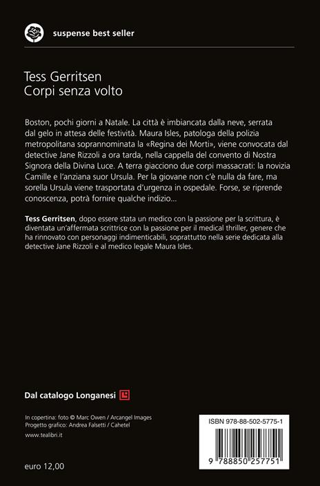 Corpi senza volto - Tess Gerritsen - 2