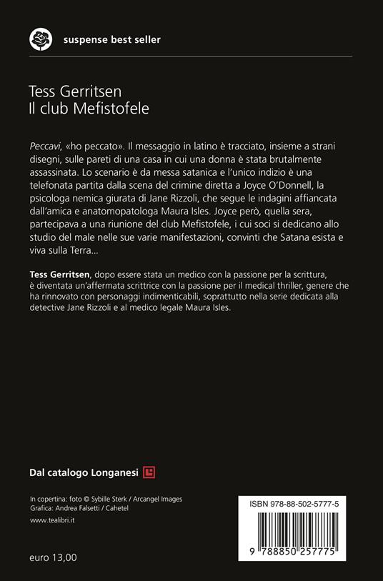 Il club Mefistofele - Tess Gerritsen - 2