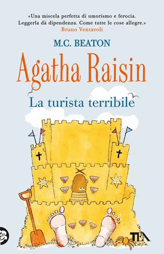 La turista terribile. Agatha Raisin - M. C. Beaton - copertina